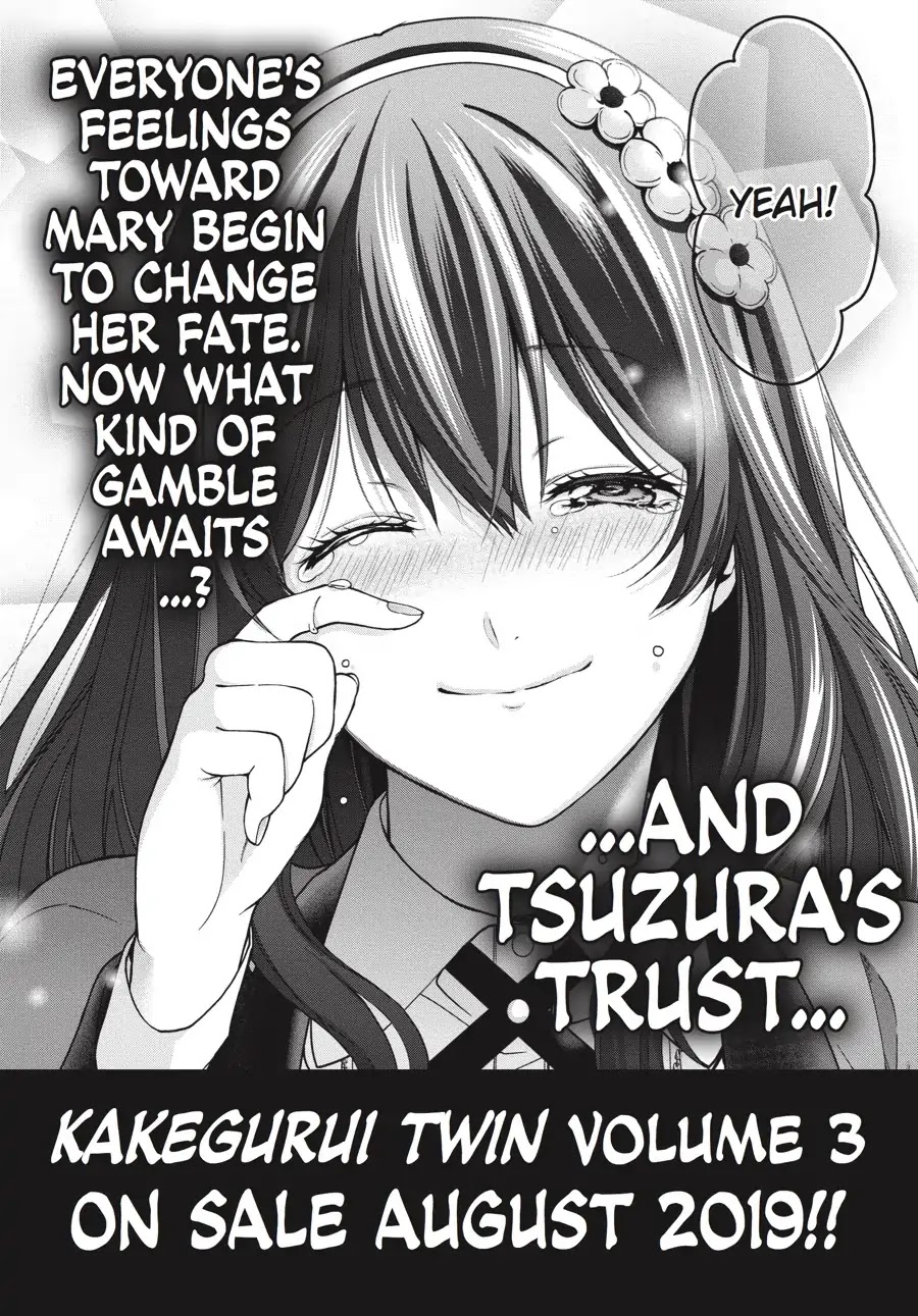 Kakegurui Twin Chapter 8 page 39 - Chapter 8: THE CONFESSION GIRLS