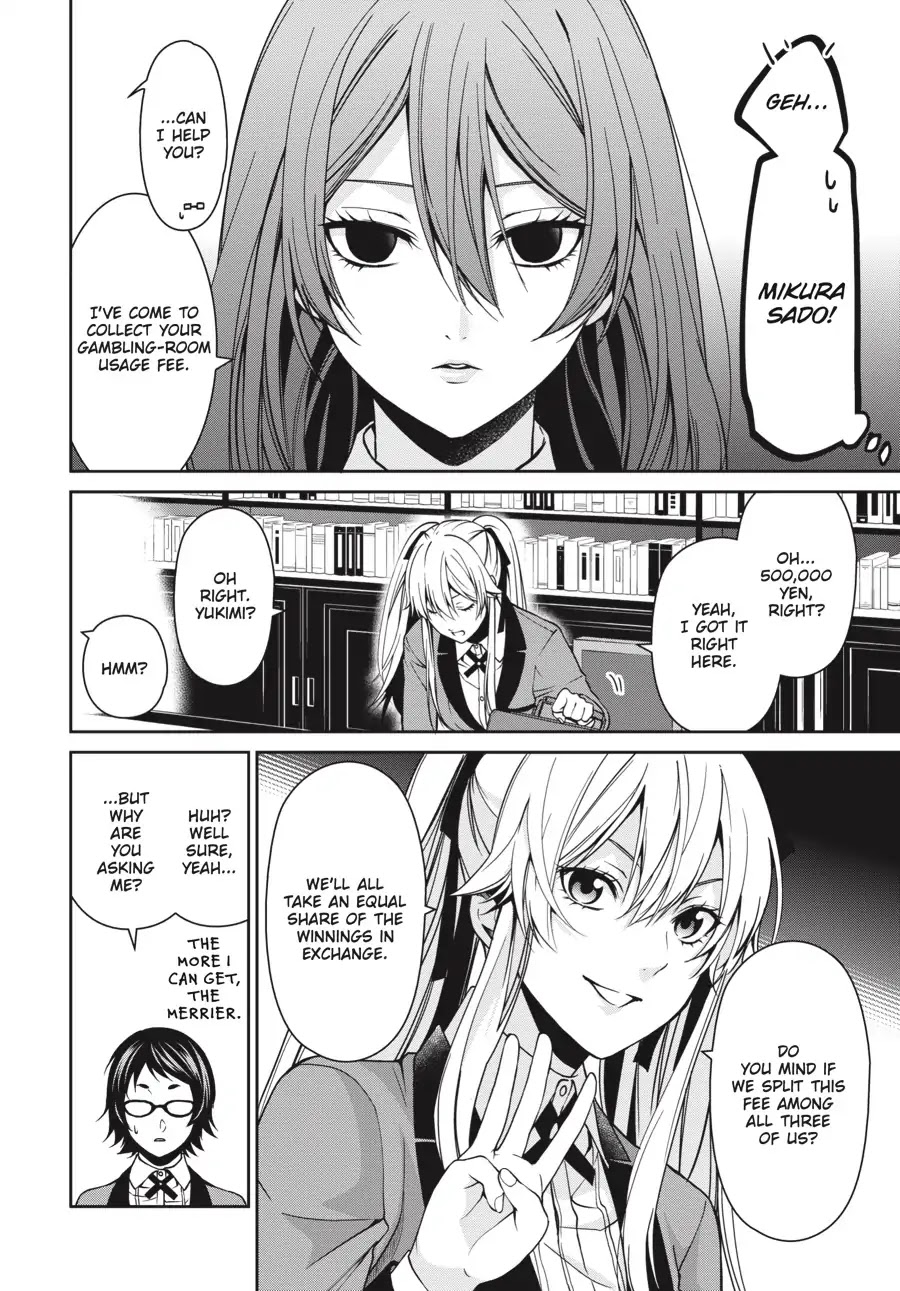 Kakegurui Twin Chapter 9 page 10 - Chapter 9: THE FAMILIAR GIRL