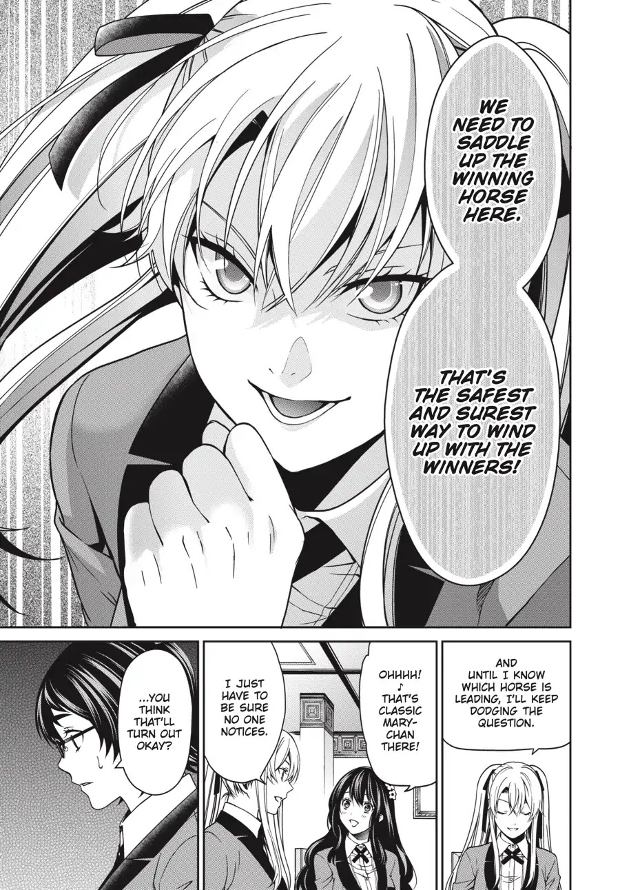 Kakegurui Twin Chapter 9 page 32 - Chapter 9: THE FAMILIAR GIRL