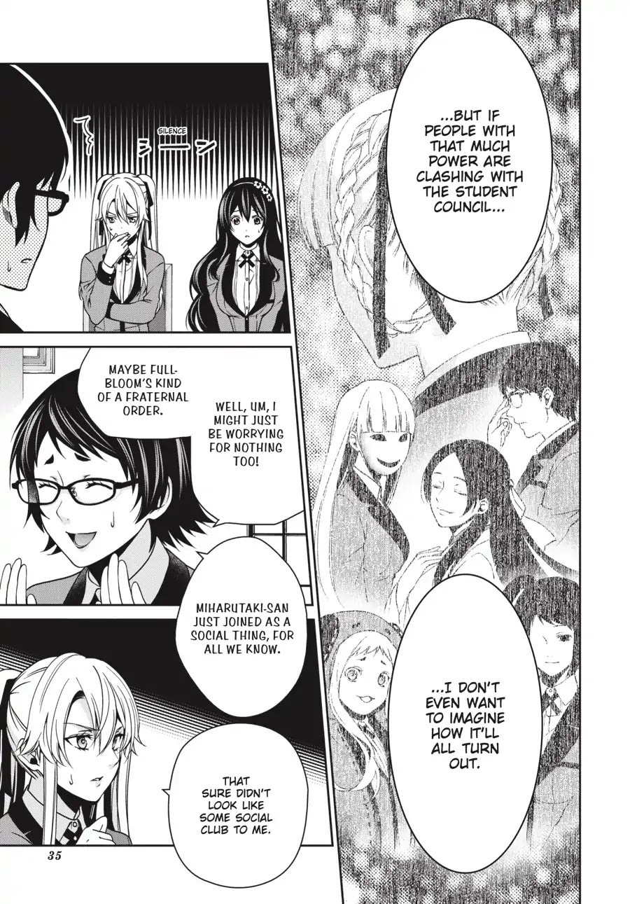 Kakegurui Twin Chapter 9 page 34 - Chapter 9: THE FAMILIAR GIRL