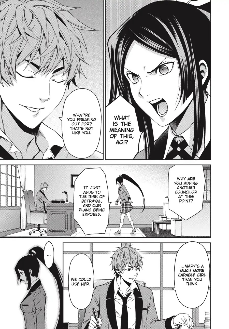 Kakegurui Twin Chapter 9 page 36 - Chapter 9: THE FAMILIAR GIRL