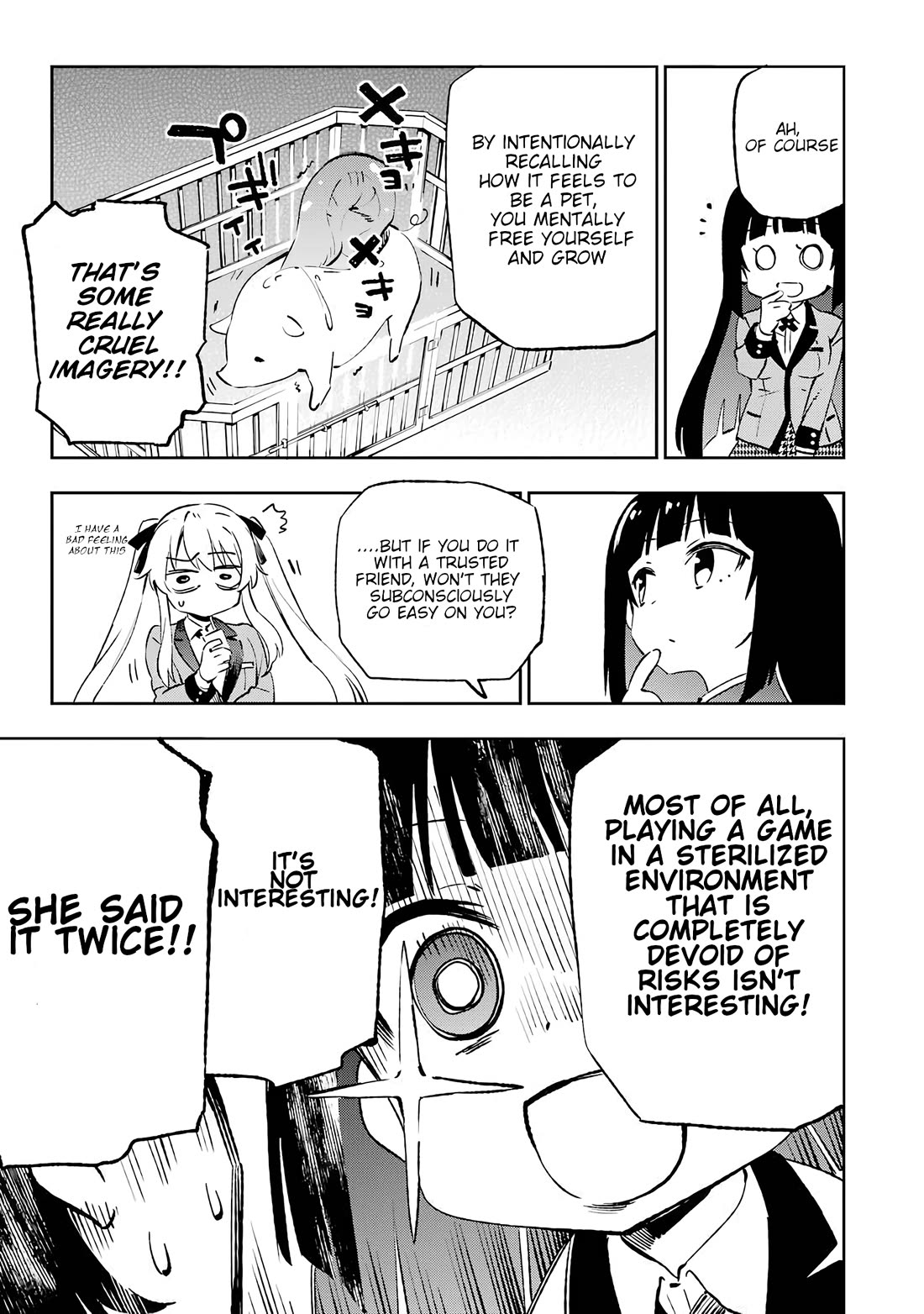Kakegurui - Yorozu: Official Comic Anthology Chapter 10 page 3 - Chapter 10: You Can Do It Suzui!