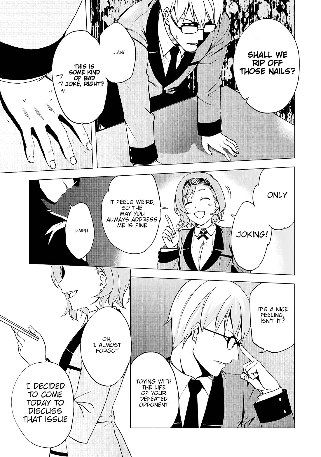 Kakegurui - Yorozu: Official Comic Anthology Chapter 11 page 3 - Chapter 11: Life Plans are Absolute