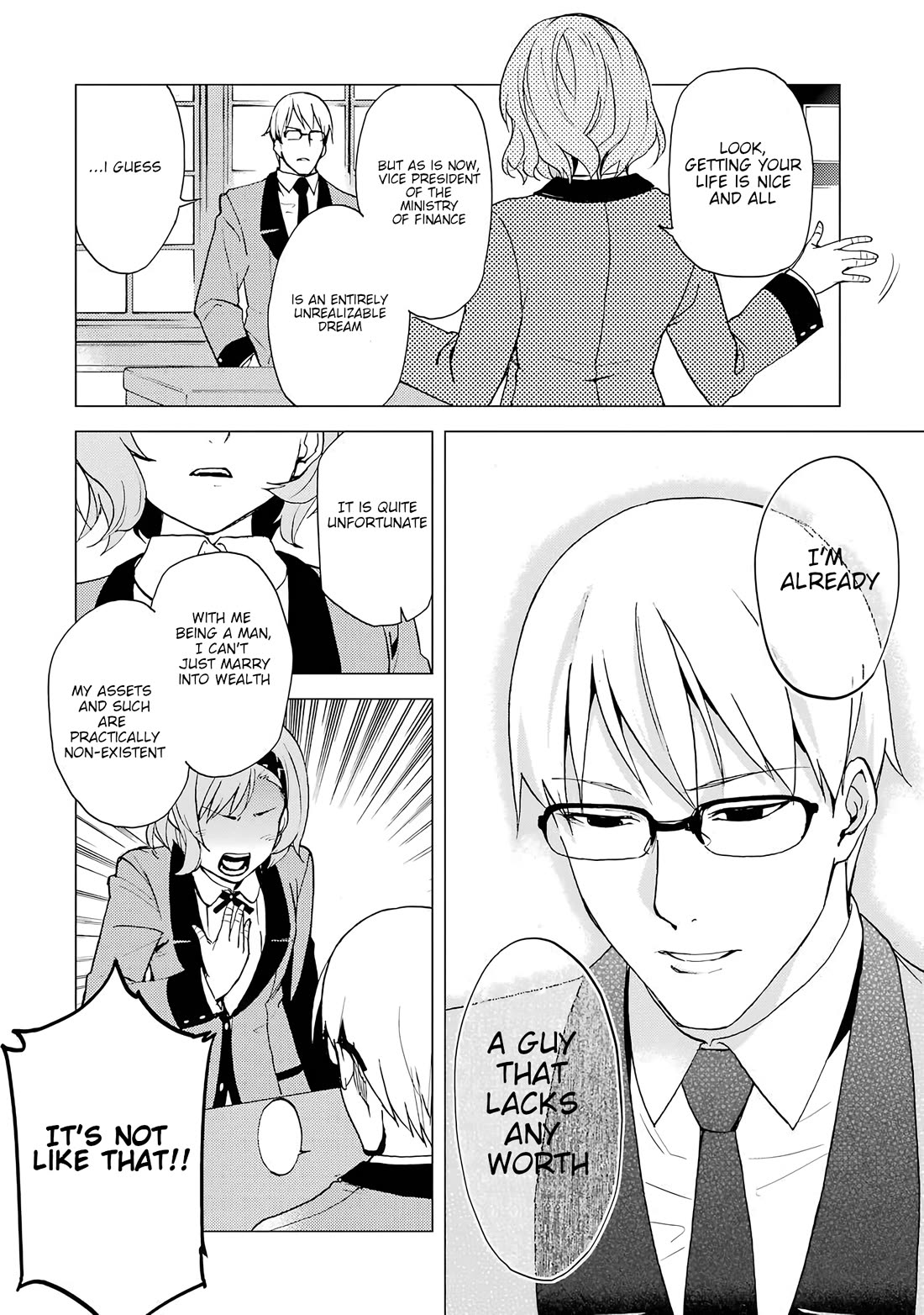 Kakegurui - Yorozu: Official Comic Anthology Chapter 11 page 4 - Chapter 11: Life Plans are Absolute