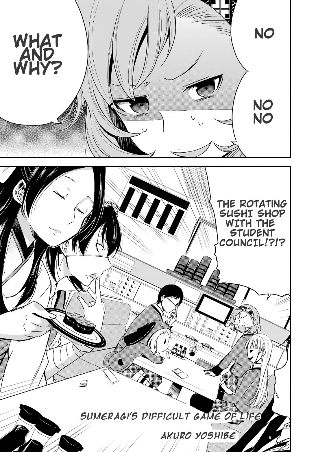 Kakegurui - Yorozu: Official Comic Anthology Chapter 12 page 1 - Chapter 12: Sumeragi's Difficult Game of Life