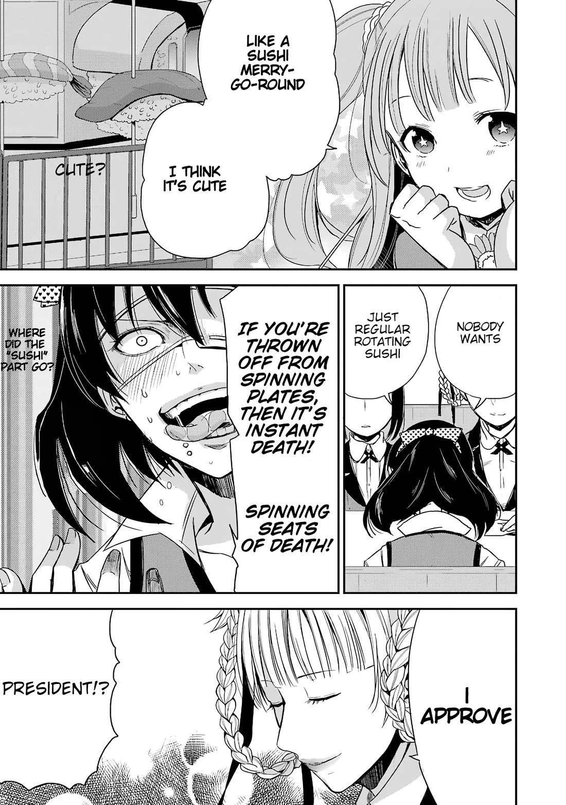 Kakegurui - Yorozu: Official Comic Anthology Chapter 12 page 5 - Chapter 12: Sumeragi's Difficult Game of Life
