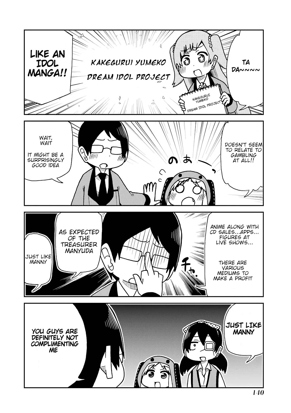 Kakegurui - Yorozu: Official Comic Anthology Chapter 14 page 8 - Chapter 14: Kakegurui Kakkokari