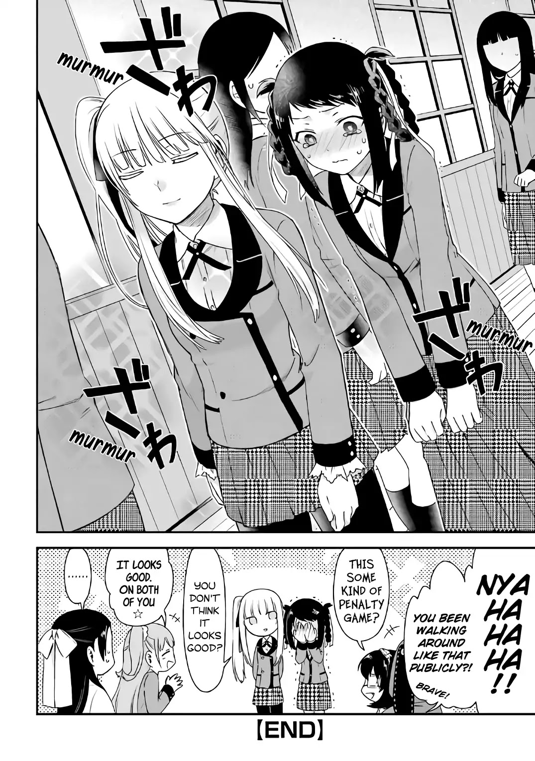 Kakegurui - Yorozu: Official Comic Anthology Chapter 16 page 12 - Chapter 16: Kirari and Sayaka's Heart Thumping Hair Catalog (Asuka Takana)