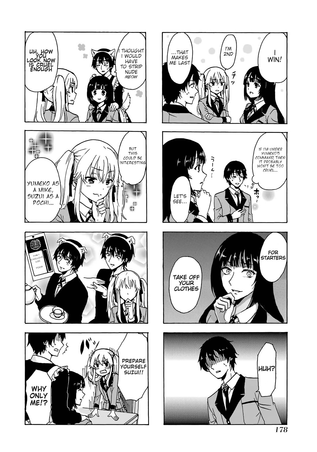Kakegurui - Yorozu: Official Comic Anthology Chapter 18 page 2 - Chapter 18: Perfect Day to be a Pet [END]