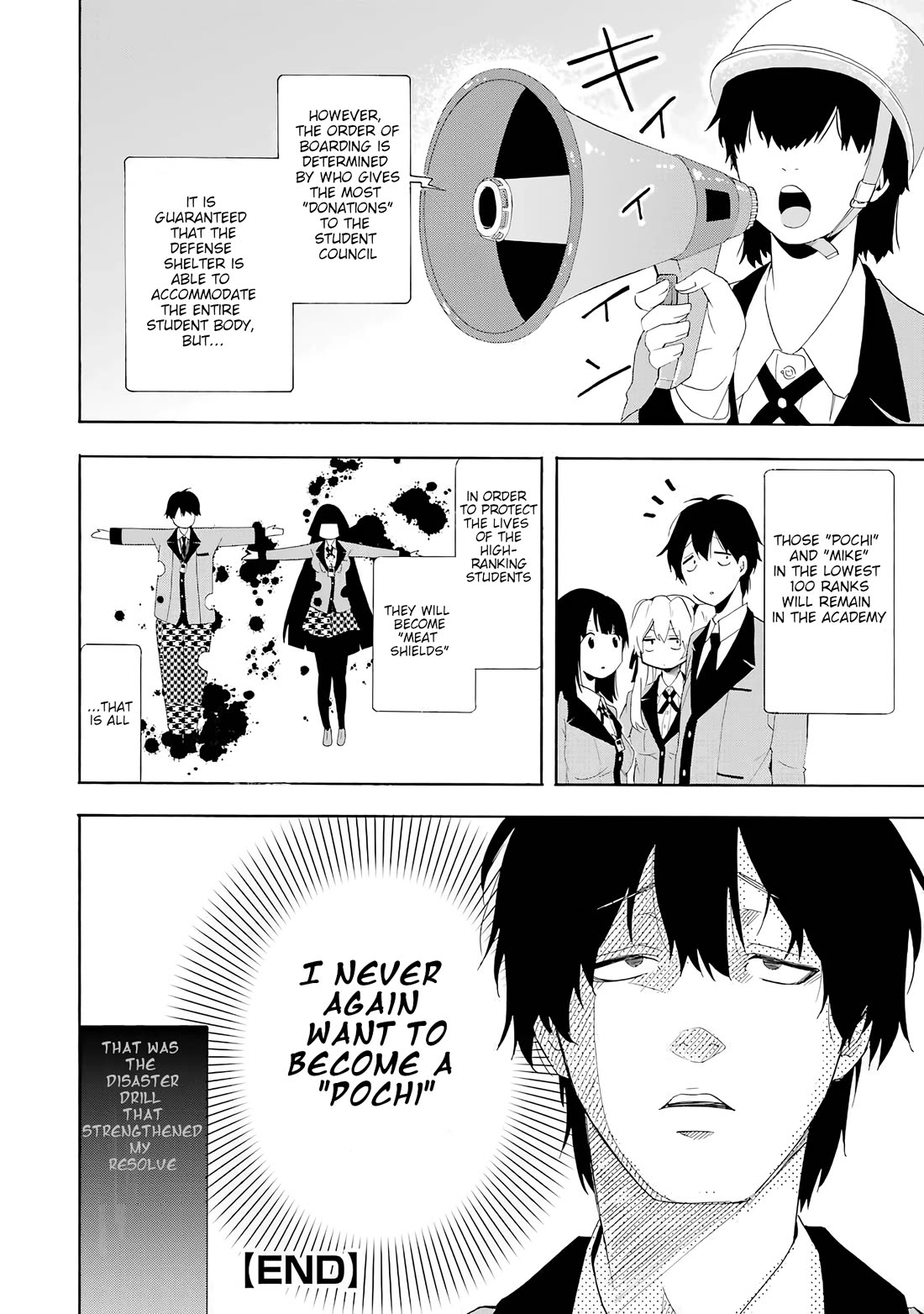 Kakegurui - Yorozu: Official Comic Anthology Chapter 2 page 10 - Chapter 2: Disaster-Drill Man