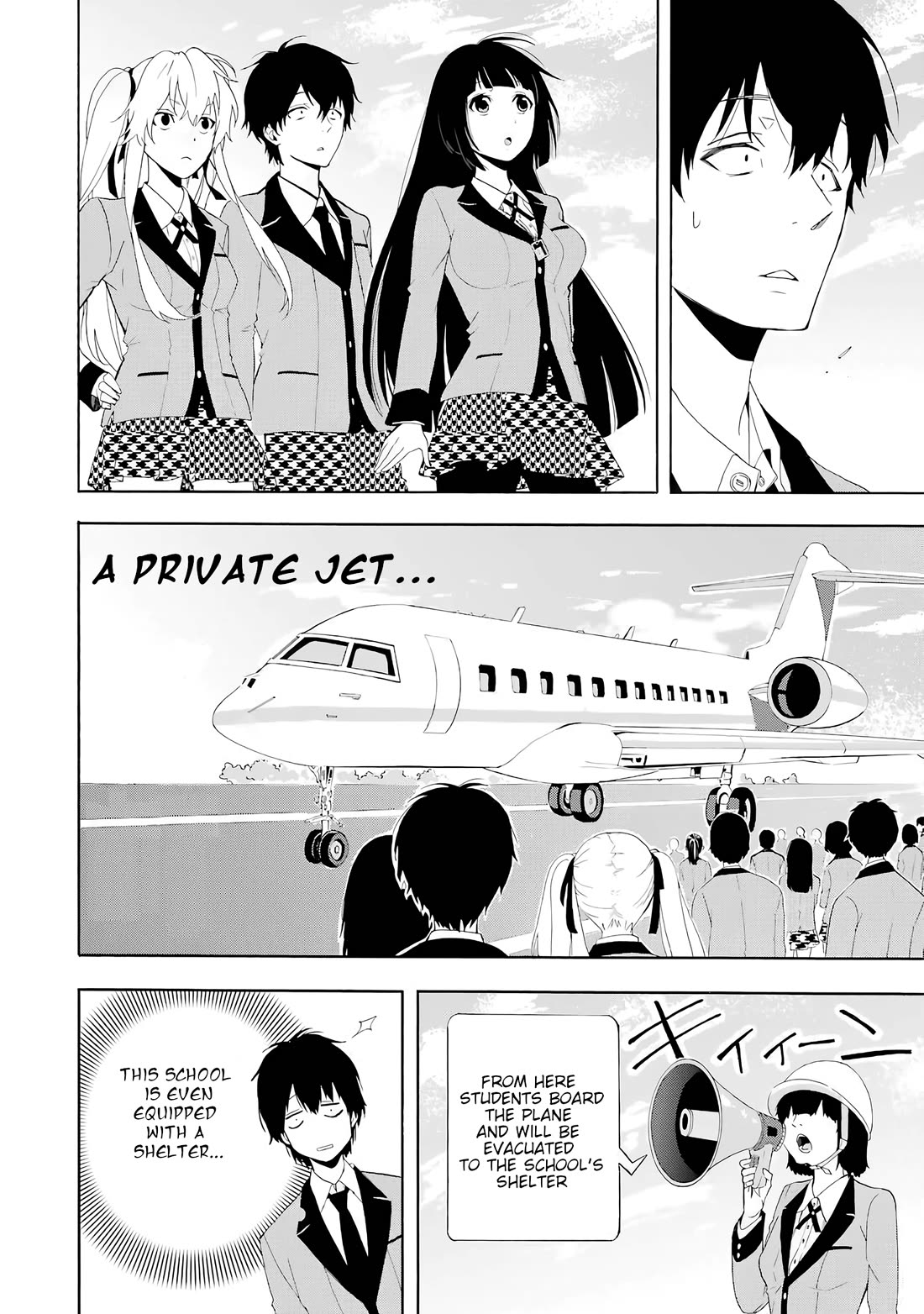 Kakegurui - Yorozu: Official Comic Anthology Chapter 2 page 8 - Chapter 2: Disaster-Drill Man