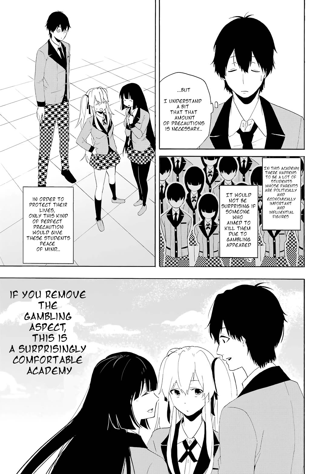 Kakegurui - Yorozu: Official Comic Anthology Chapter 2 page 9 - Chapter 2: Disaster-Drill Man