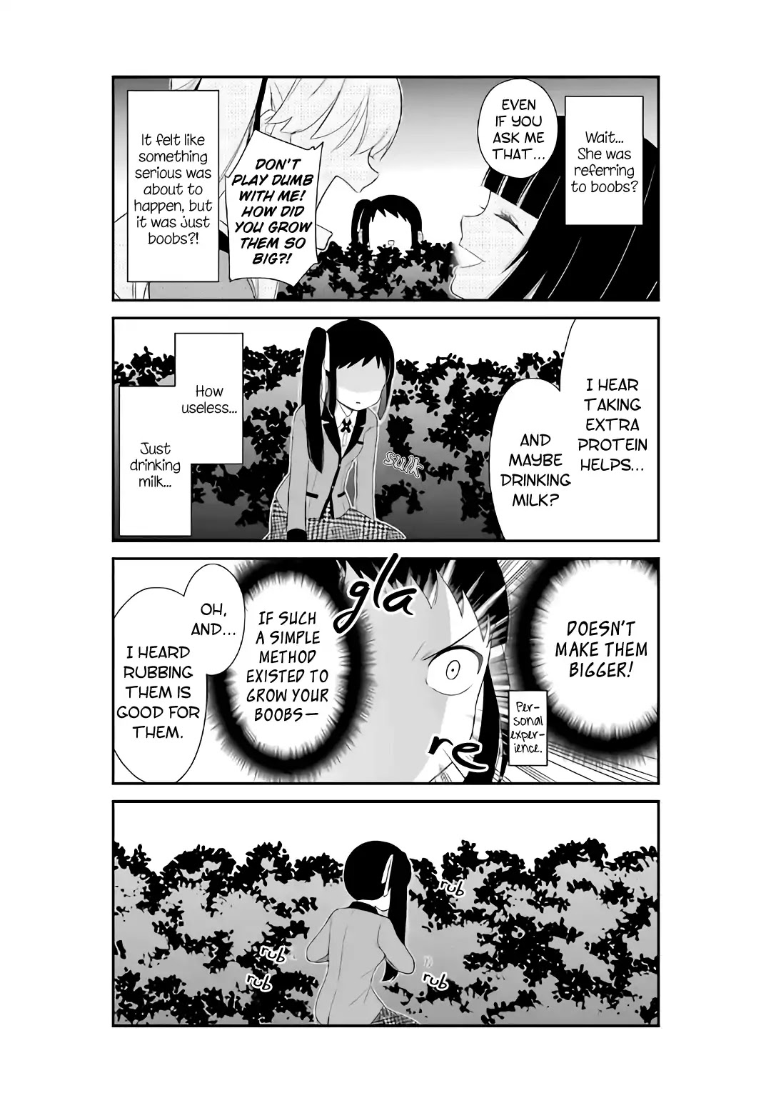 Kakegurui - Yorozu: Official Comic Anthology Chapter 3 page 4 - Chapter 3: Sayaka Wants To Uncover A Secret (Mosuko)