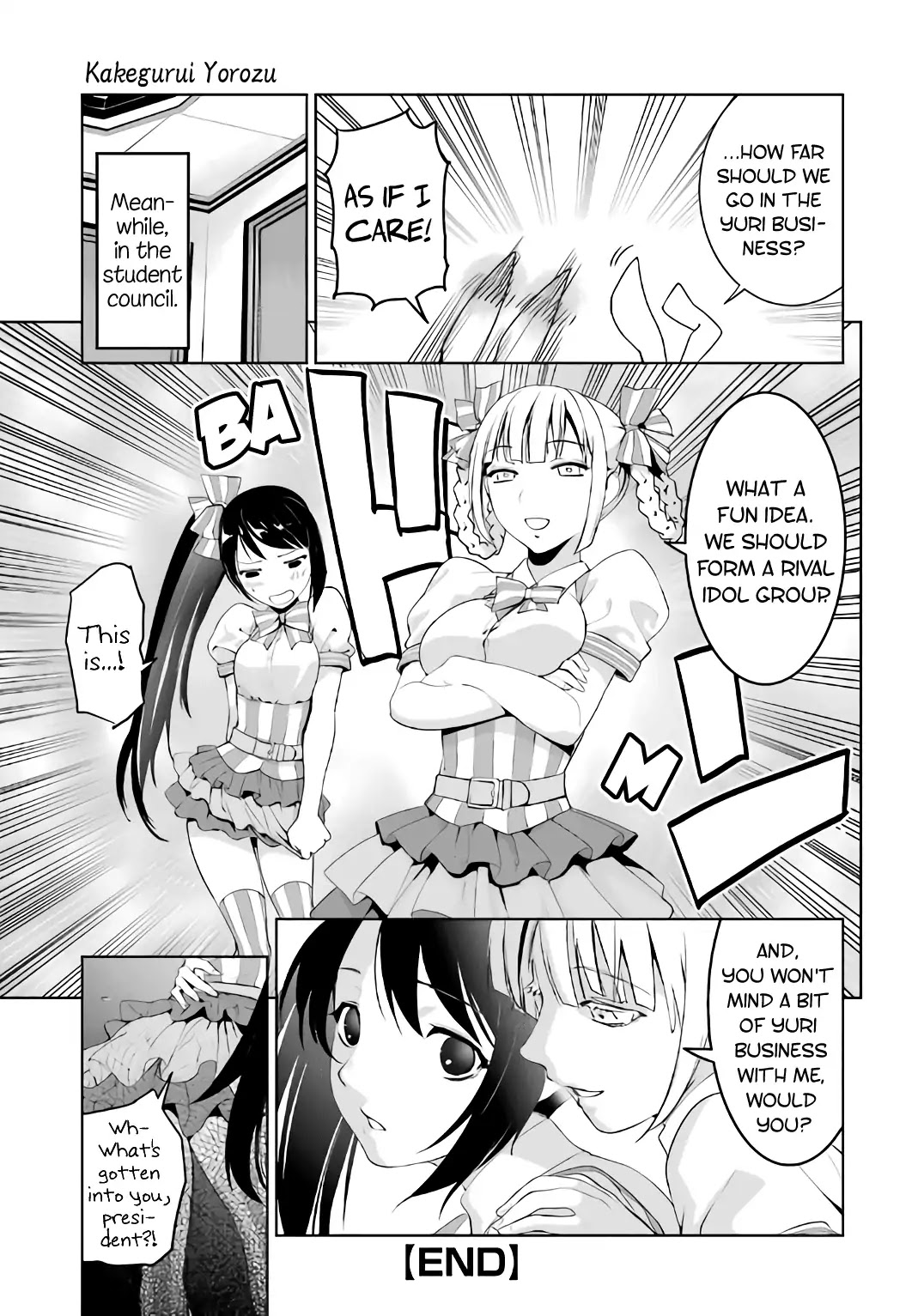 Kakegurui - Yorozu: Official Comic Anthology Chapter 4 page 7 - Chapter 4: The Girls from an Idol Group