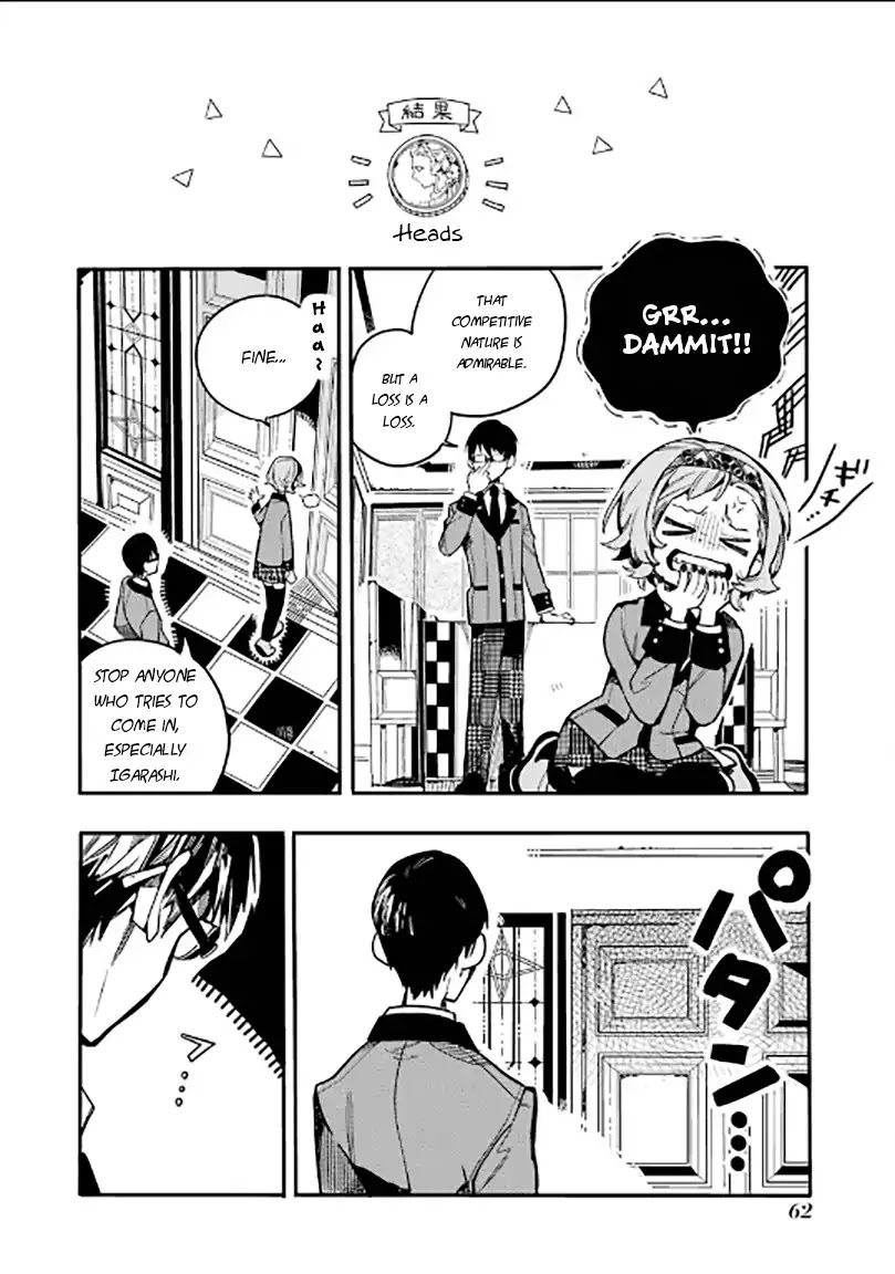 Kakegurui - Yorozu: Official Comic Anthology Chapter 5 page 6 - Chapter 5: The King's Chair (Aida Iro)