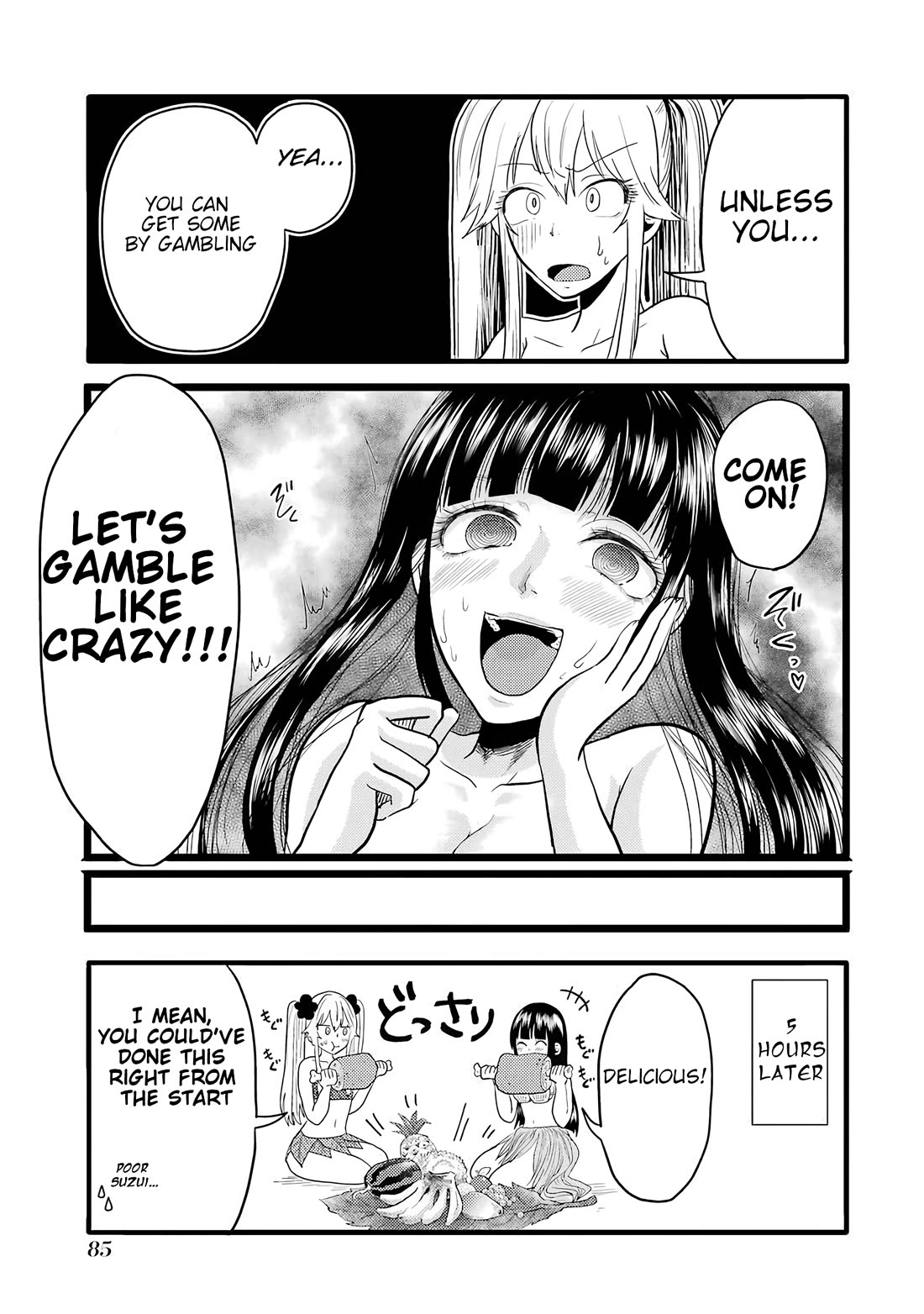 Kakegurui - Yorozu: Official Comic Anthology Chapter 7 page 11 - Chapter 7: Desert Island Life Full of Kakegurui Thrills