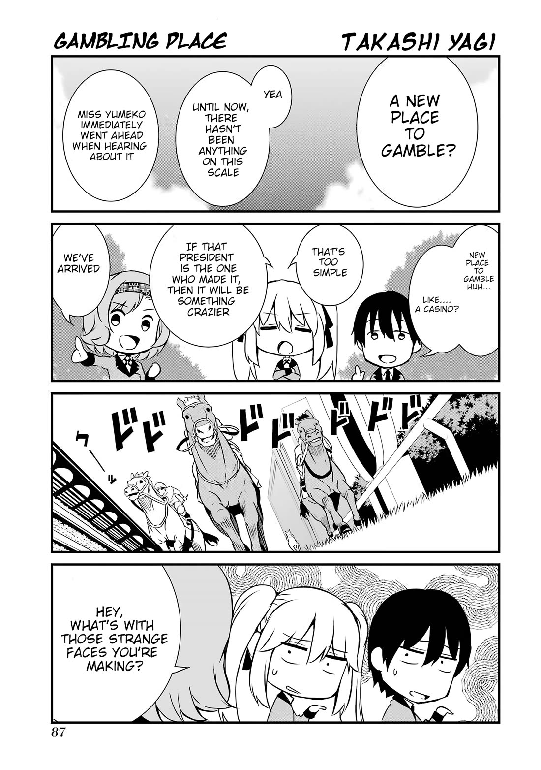 Kakegurui - Yorozu: Official Comic Anthology Chapter 8 page 1 - Chapter 8: Gambling Place