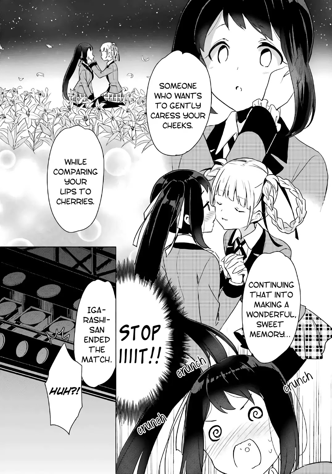 Kakegurui - Yorozu: Official Comic Anthology Chapter 9 page 10 - Chapter 9: Sayaka and Yumeko's Love Gamble (Tachi)