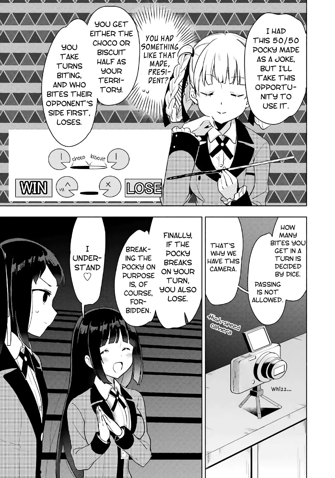 Kakegurui - Yorozu: Official Comic Anthology Chapter 9 page 3 - Chapter 9: Sayaka and Yumeko's Love Gamble (Tachi)