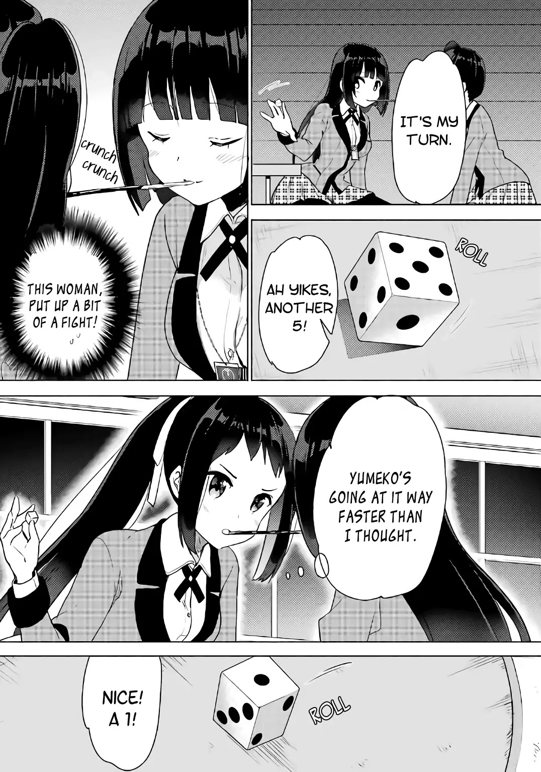 Kakegurui - Yorozu: Official Comic Anthology Chapter 9 page 5 - Chapter 9: Sayaka and Yumeko's Love Gamble (Tachi)