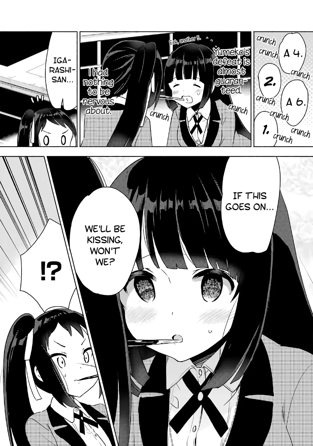 Kakegurui - Yorozu: Official Comic Anthology Chapter 9 page 6 - Chapter 9: Sayaka and Yumeko's Love Gamble (Tachi)