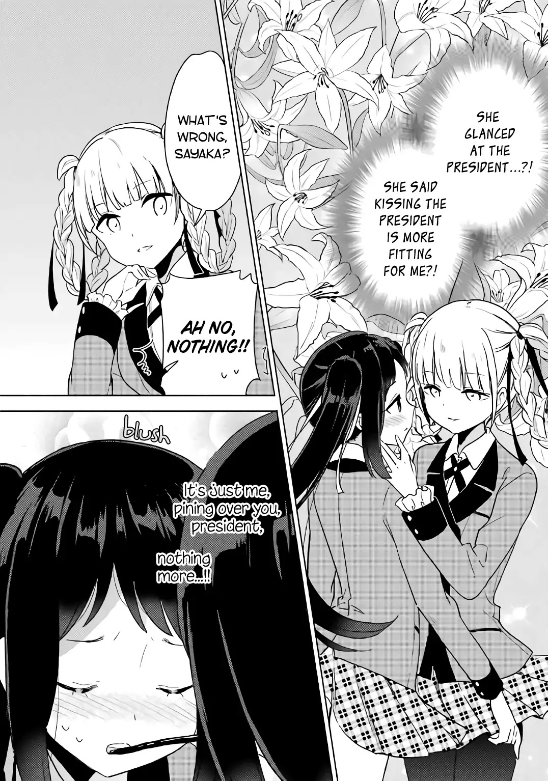 Kakegurui - Yorozu: Official Comic Anthology Chapter 9 page 8 - Chapter 9: Sayaka and Yumeko's Love Gamble (Tachi)
