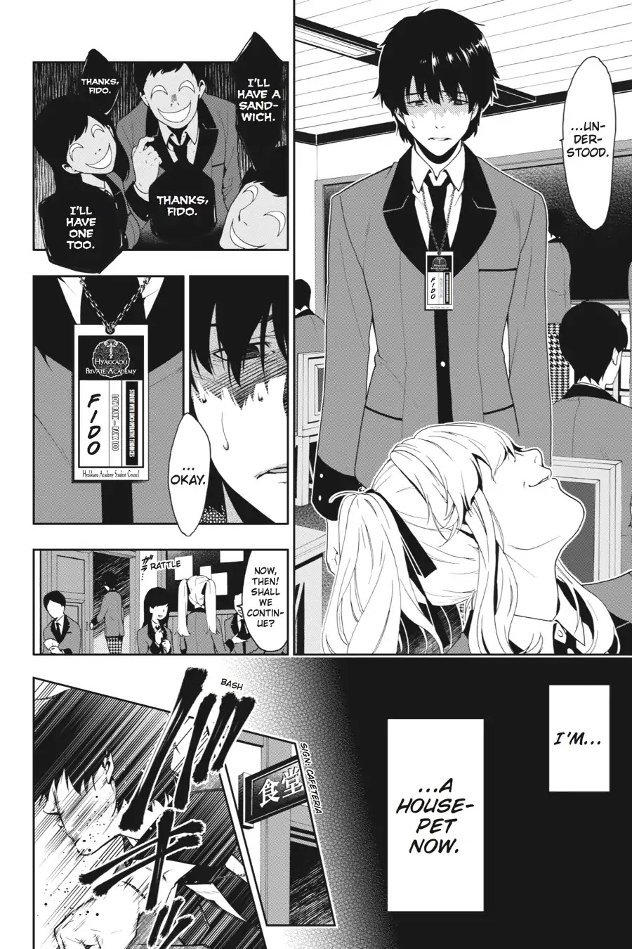 Kakegurui Chapter 1 page 10 - Chapter 1: Jyabami Yumeko