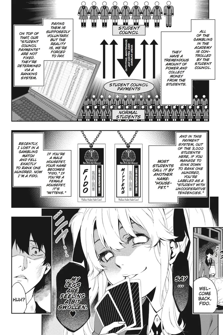Kakegurui Chapter 1 page 12 - Chapter 1: Jyabami Yumeko