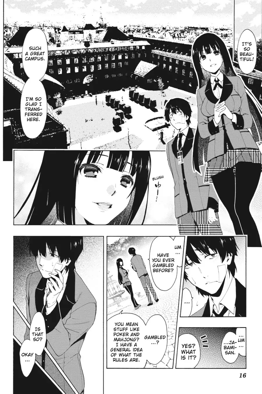 Kakegurui Chapter 1 page 16 - Chapter 1: Jyabami Yumeko