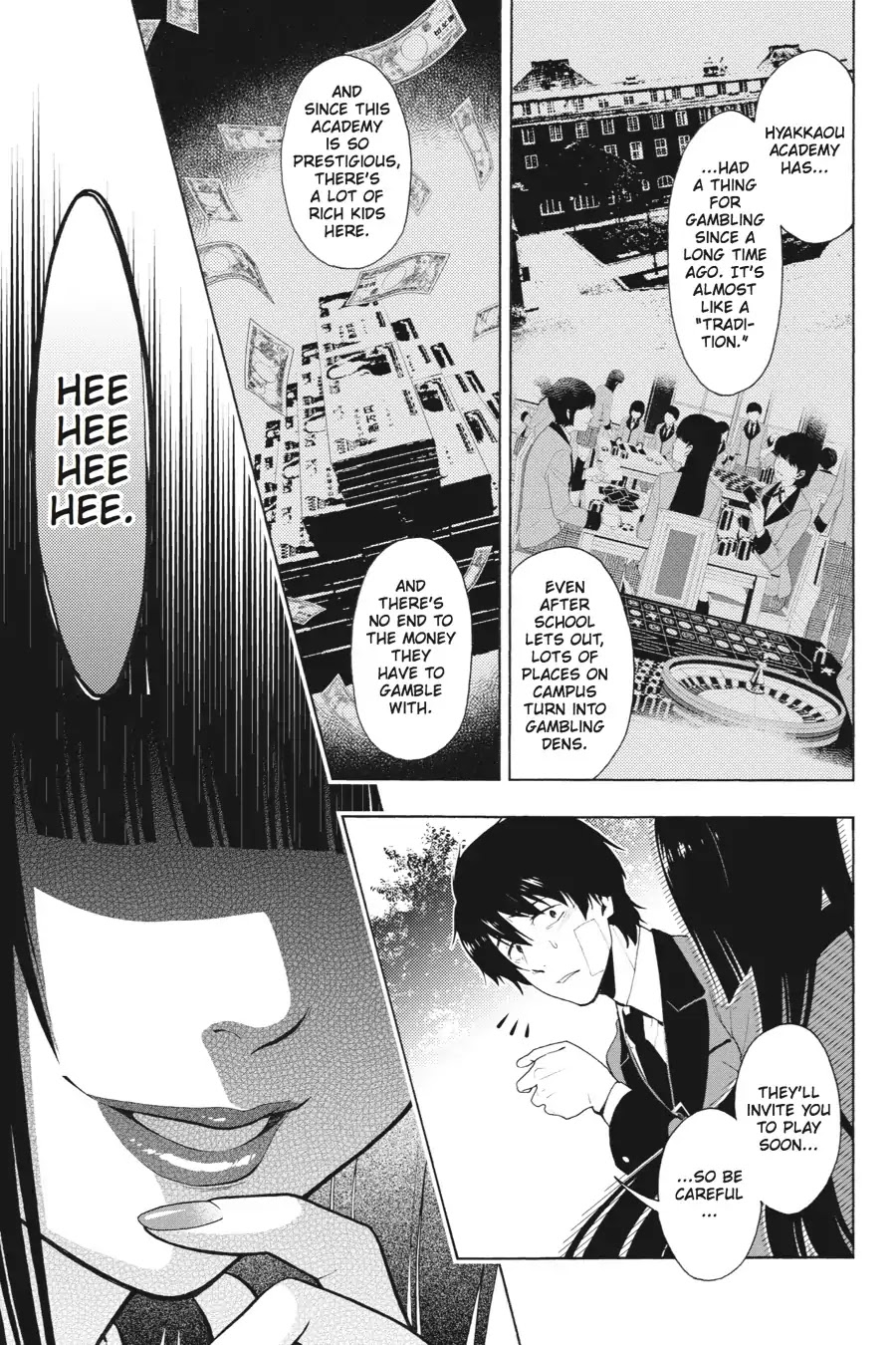 Kakegurui Chapter 1 page 17 - Chapter 1: Jyabami Yumeko