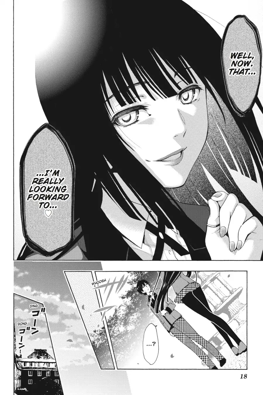 Kakegurui Chapter 1 page 18 - Chapter 1: Jyabami Yumeko