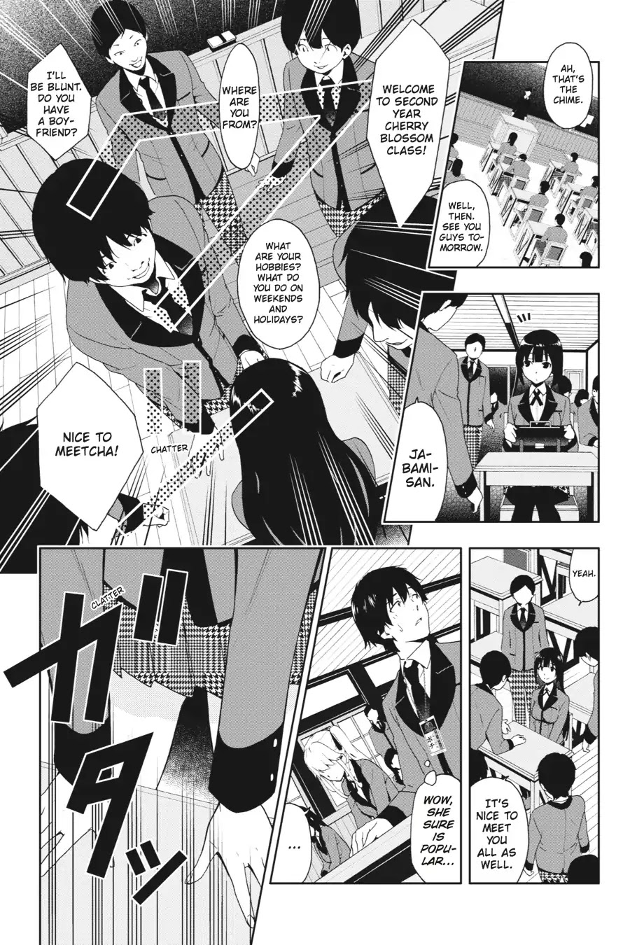 Kakegurui Chapter 1 page 19 - Chapter 1: Jyabami Yumeko