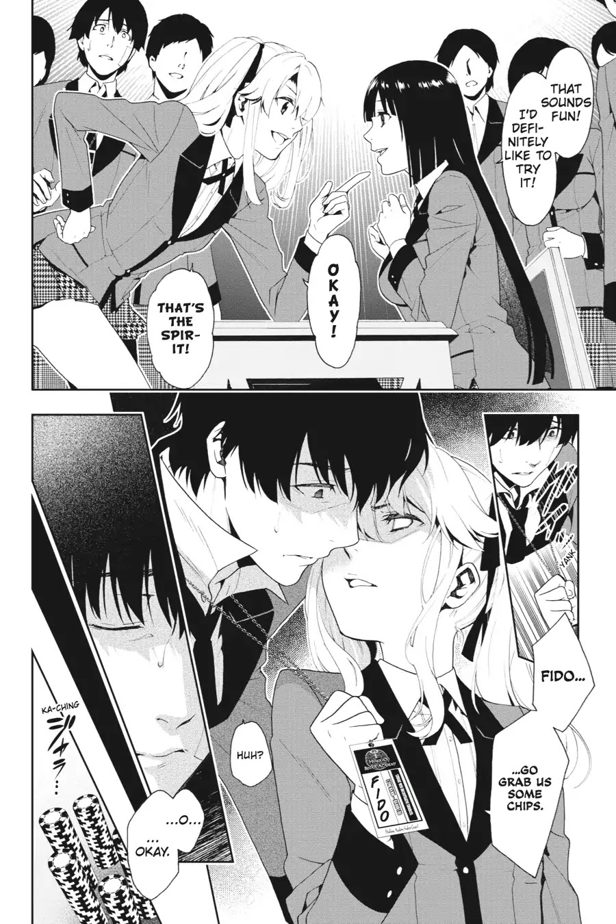 Kakegurui Chapter 1 page 24 - Chapter 1: Jyabami Yumeko