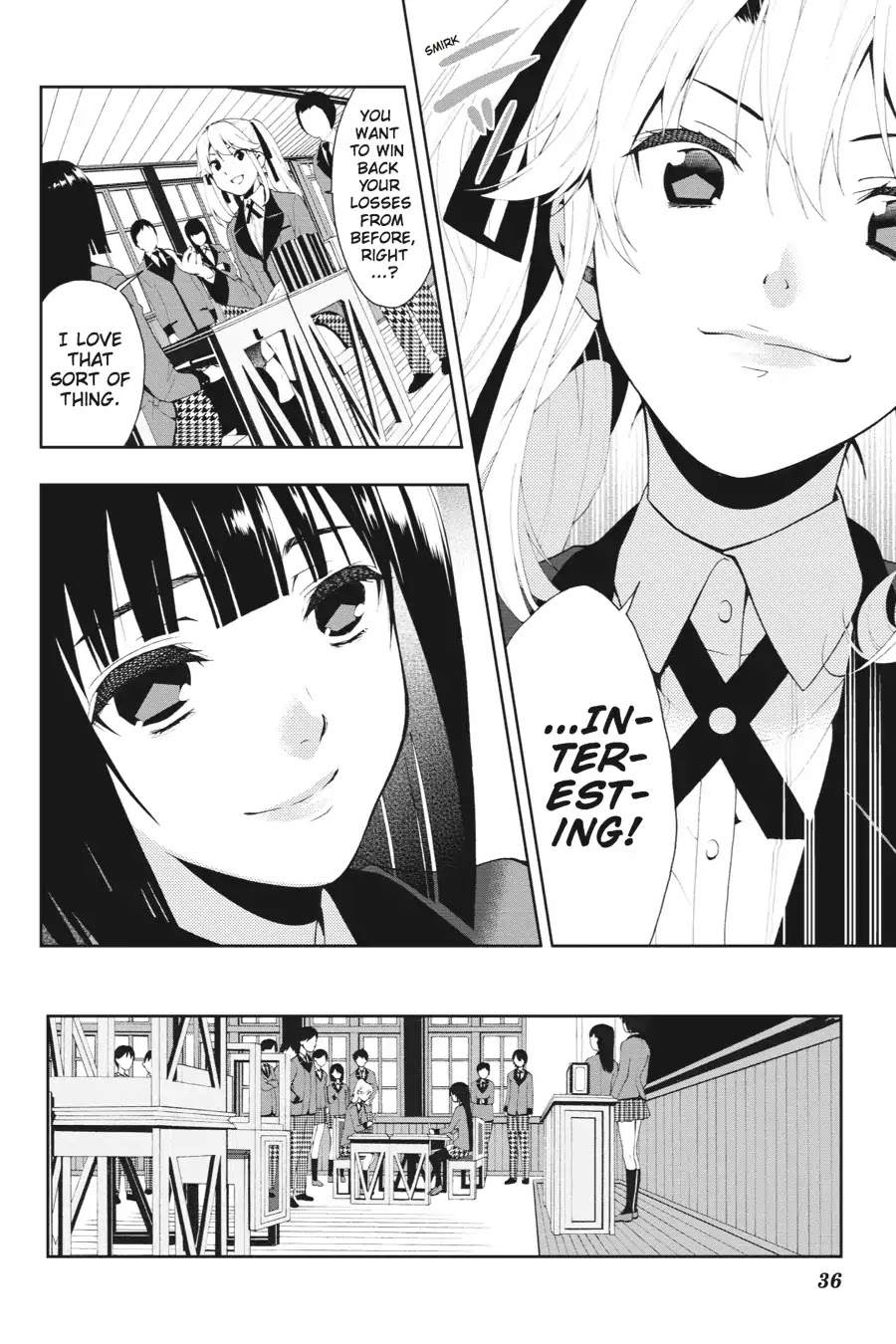 Kakegurui Chapter 1 page 36 - Chapter 1: Jyabami Yumeko