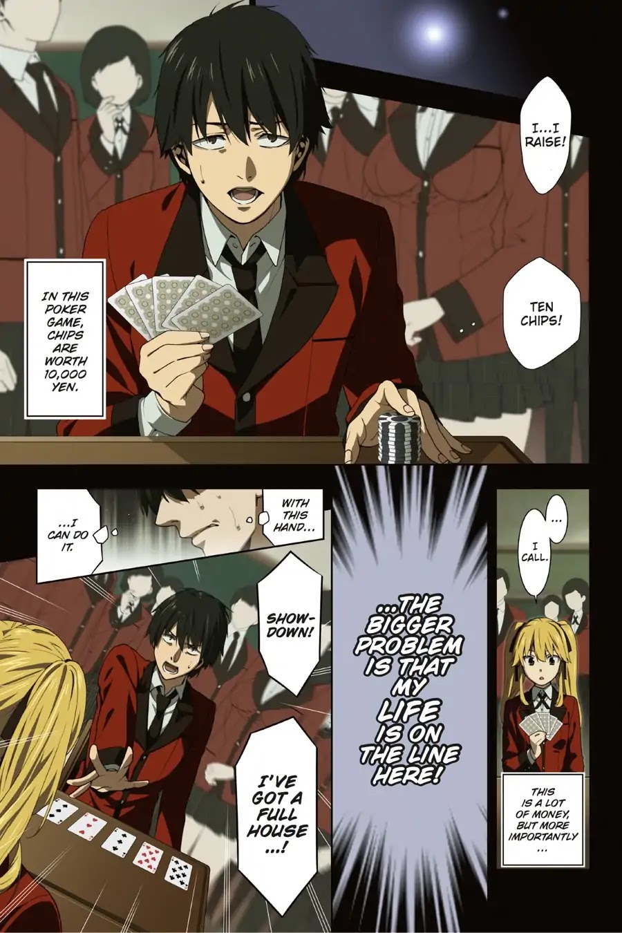 Kakegurui Chapter 1 page 4 - Chapter 1: Jyabami Yumeko