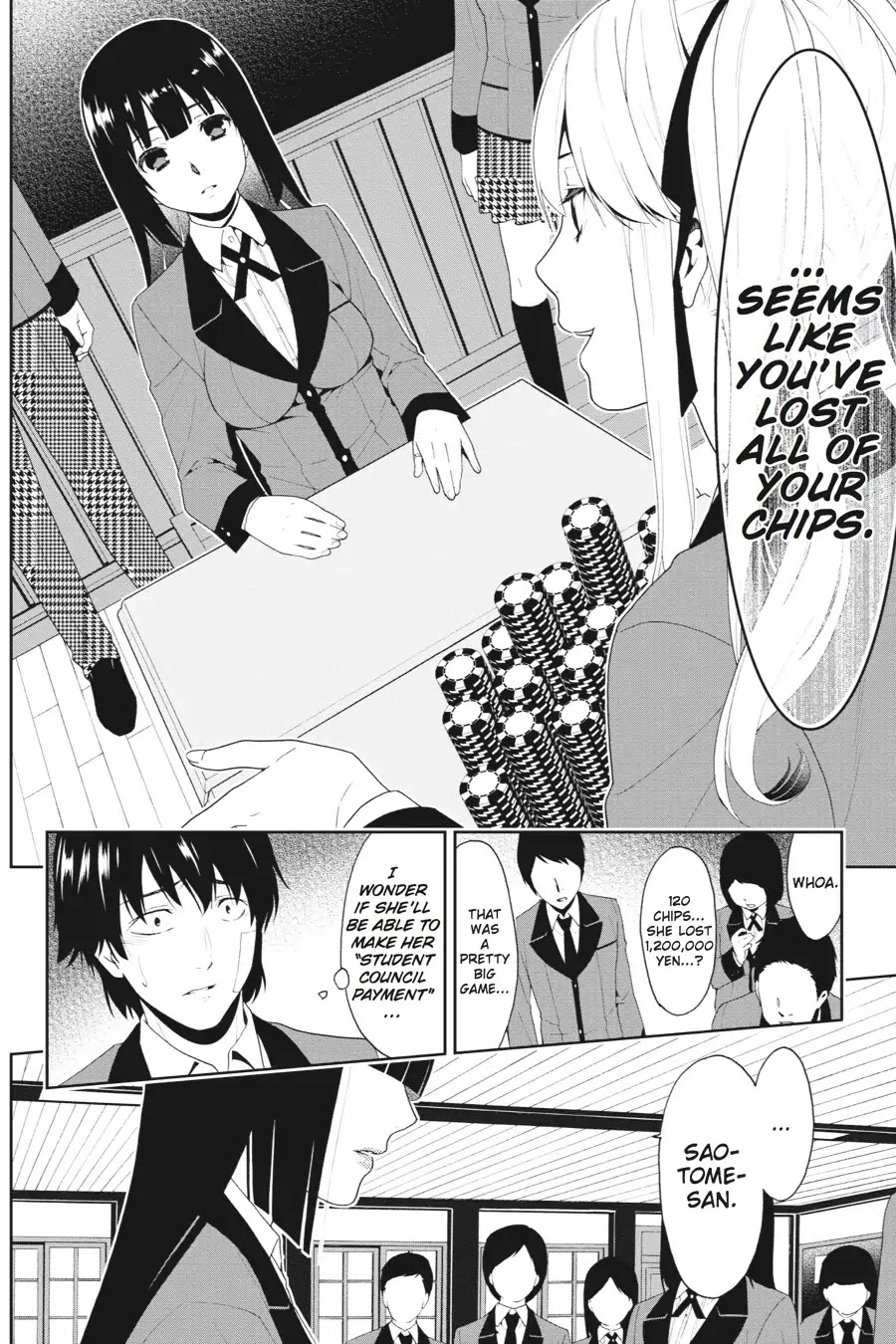Kakegurui Chapter 1 page 42 - Chapter 1: Jyabami Yumeko