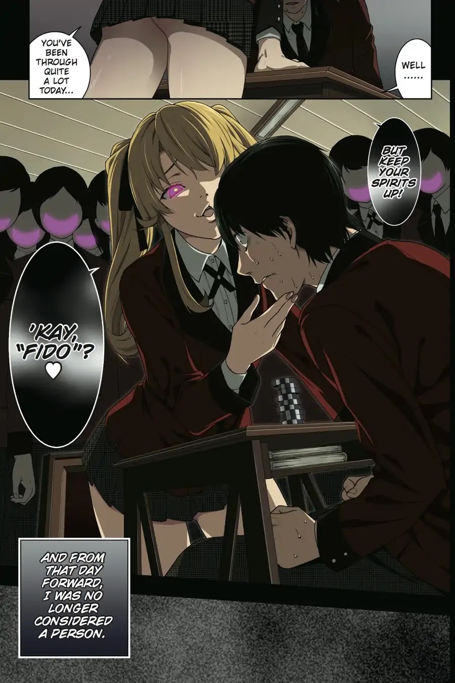 Kakegurui Chapter 1 page 6 - Chapter 1: Jyabami Yumeko