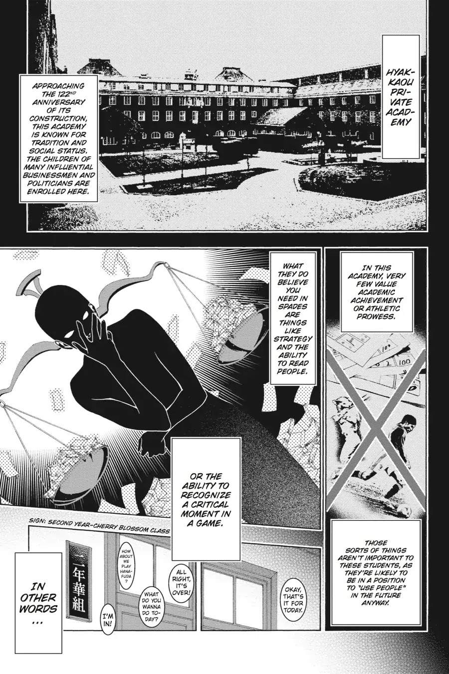 Kakegurui Chapter 1 page 8 - Chapter 1: Jyabami Yumeko