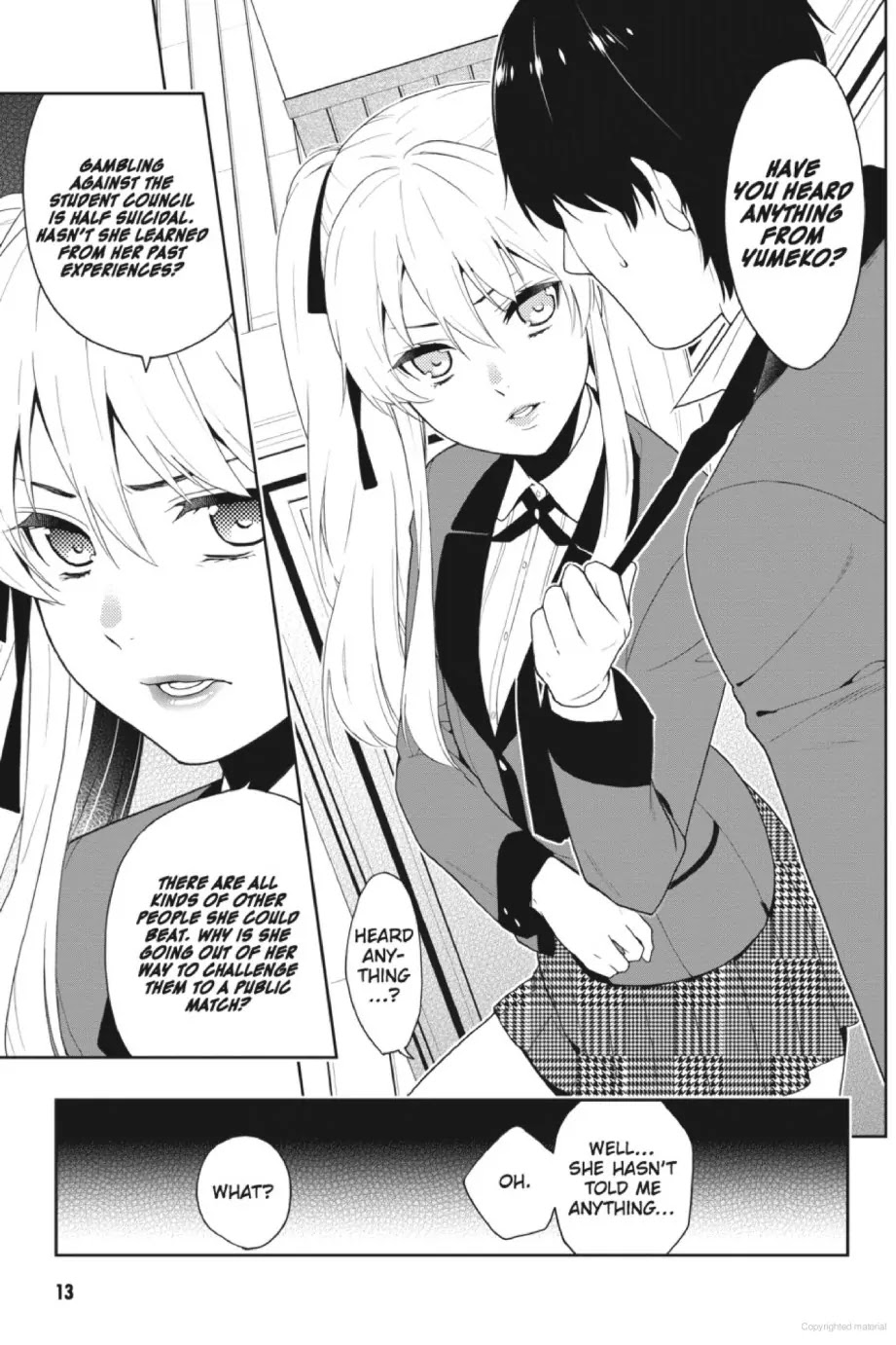 Kakegurui Chapter 10 page 15 - Chapter 10: Inviting Girl