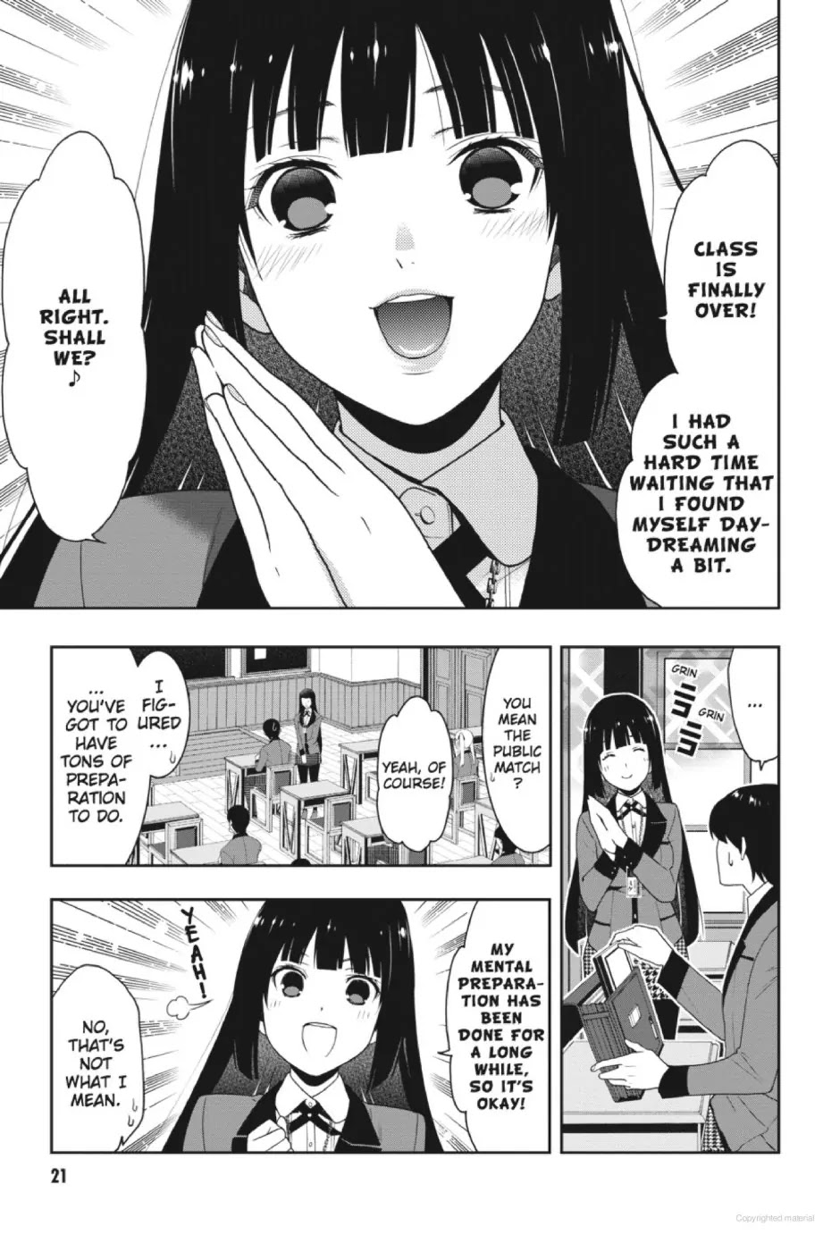 Kakegurui Chapter 10 page 23 - Chapter 10: Inviting Girl