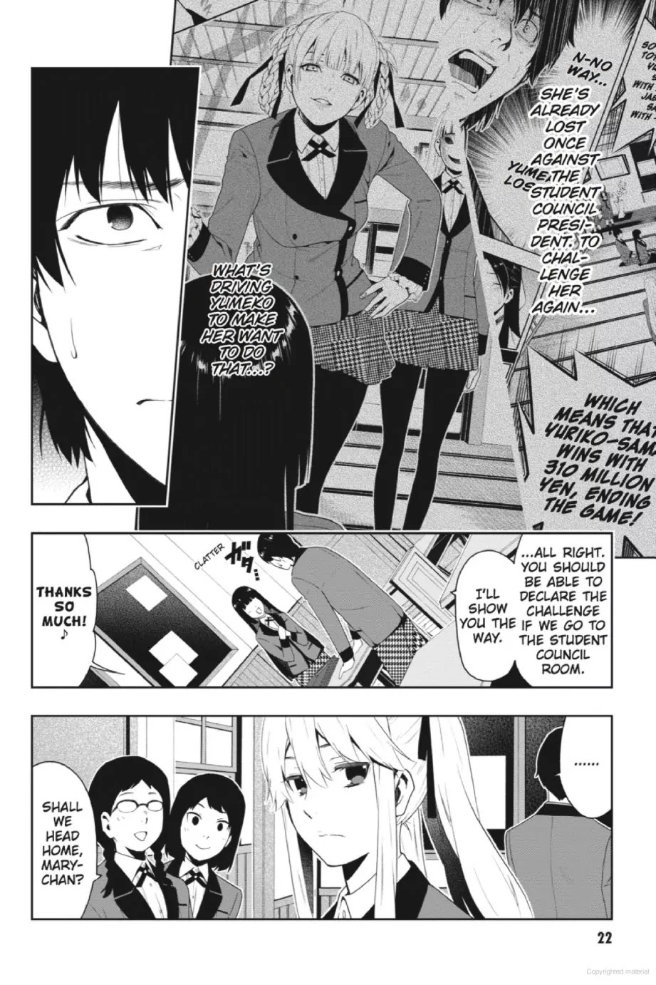 Kakegurui Chapter 10 page 24 - Chapter 10: Inviting Girl
