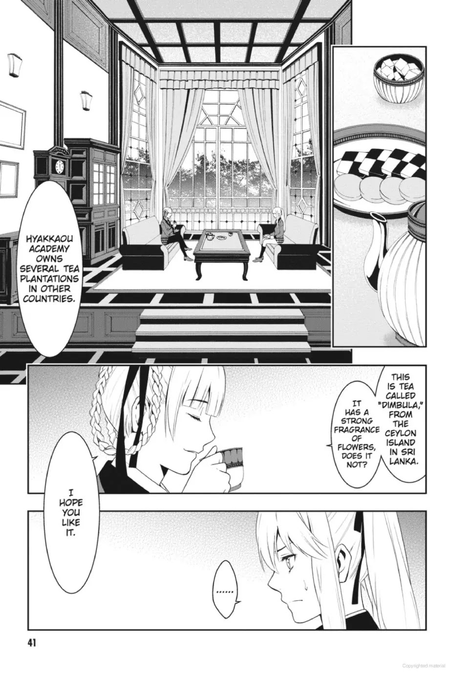 Kakegurui Chapter 10 page 43 - Chapter 10: Inviting Girl