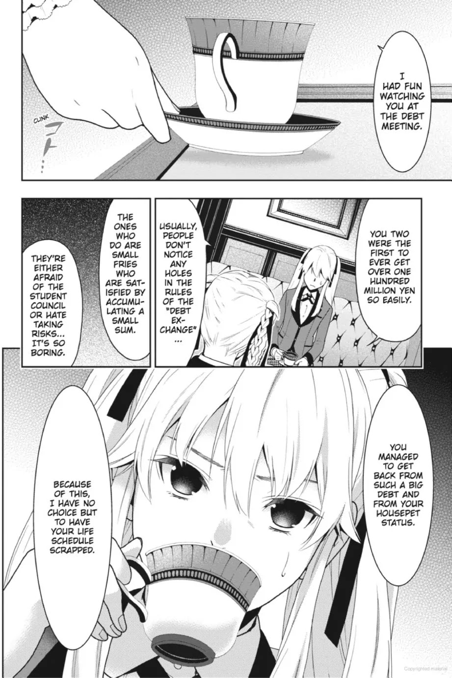 Kakegurui Chapter 10 page 44 - Chapter 10: Inviting Girl
