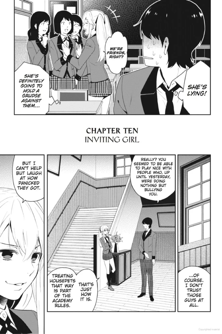 Kakegurui Chapter 10 page 7 - Chapter 10: Inviting Girl