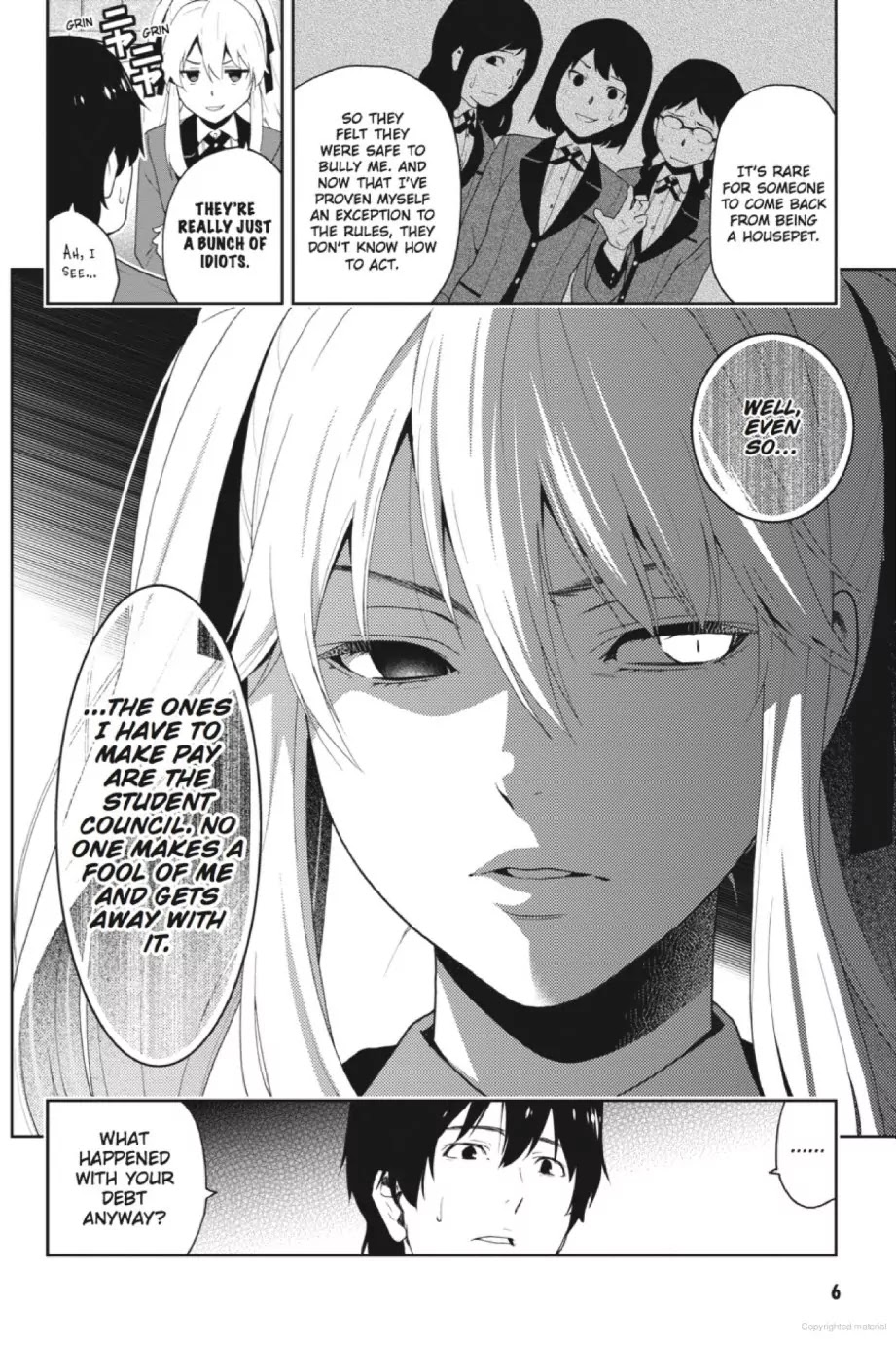 Kakegurui Chapter 10 page 8 - Chapter 10: Inviting Girl