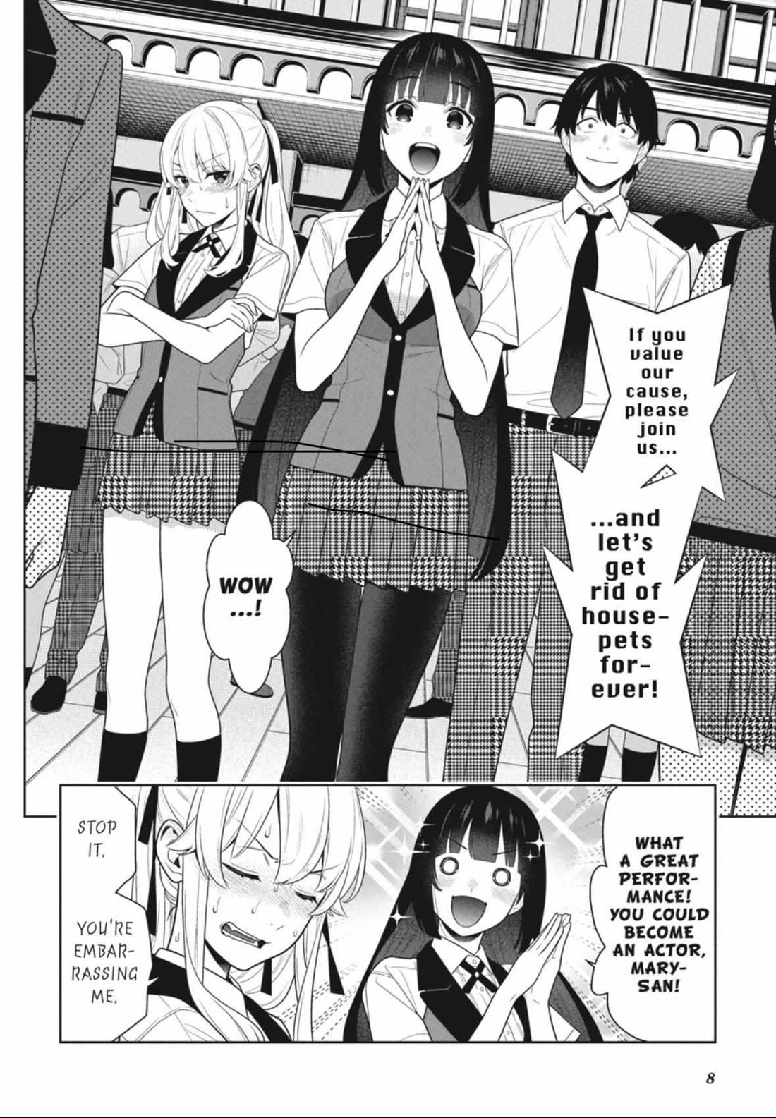 Kakegurui Chapter 107 page 7 - Chapter 107