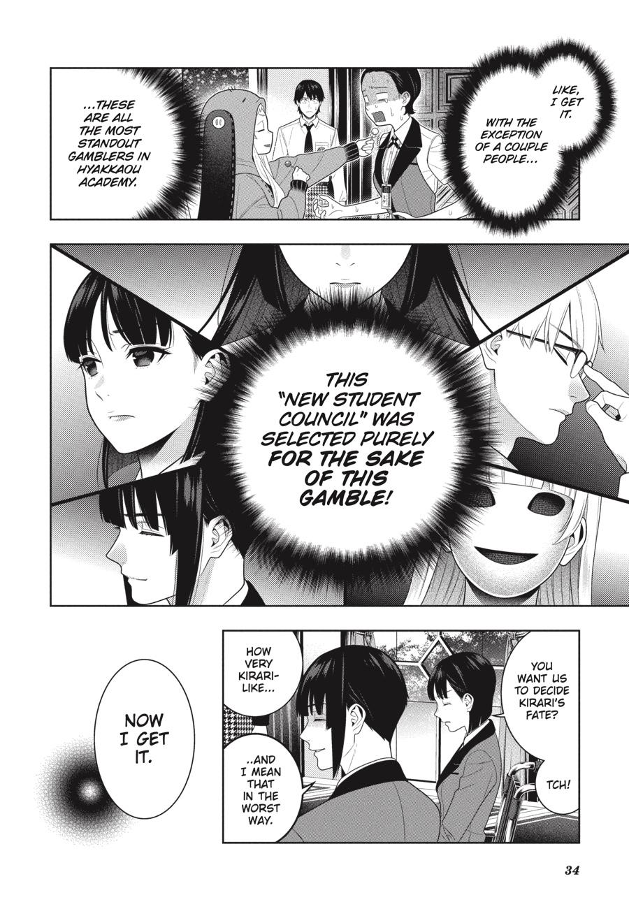 Kakegurui Chapter 108 page 34 - Chapter 108