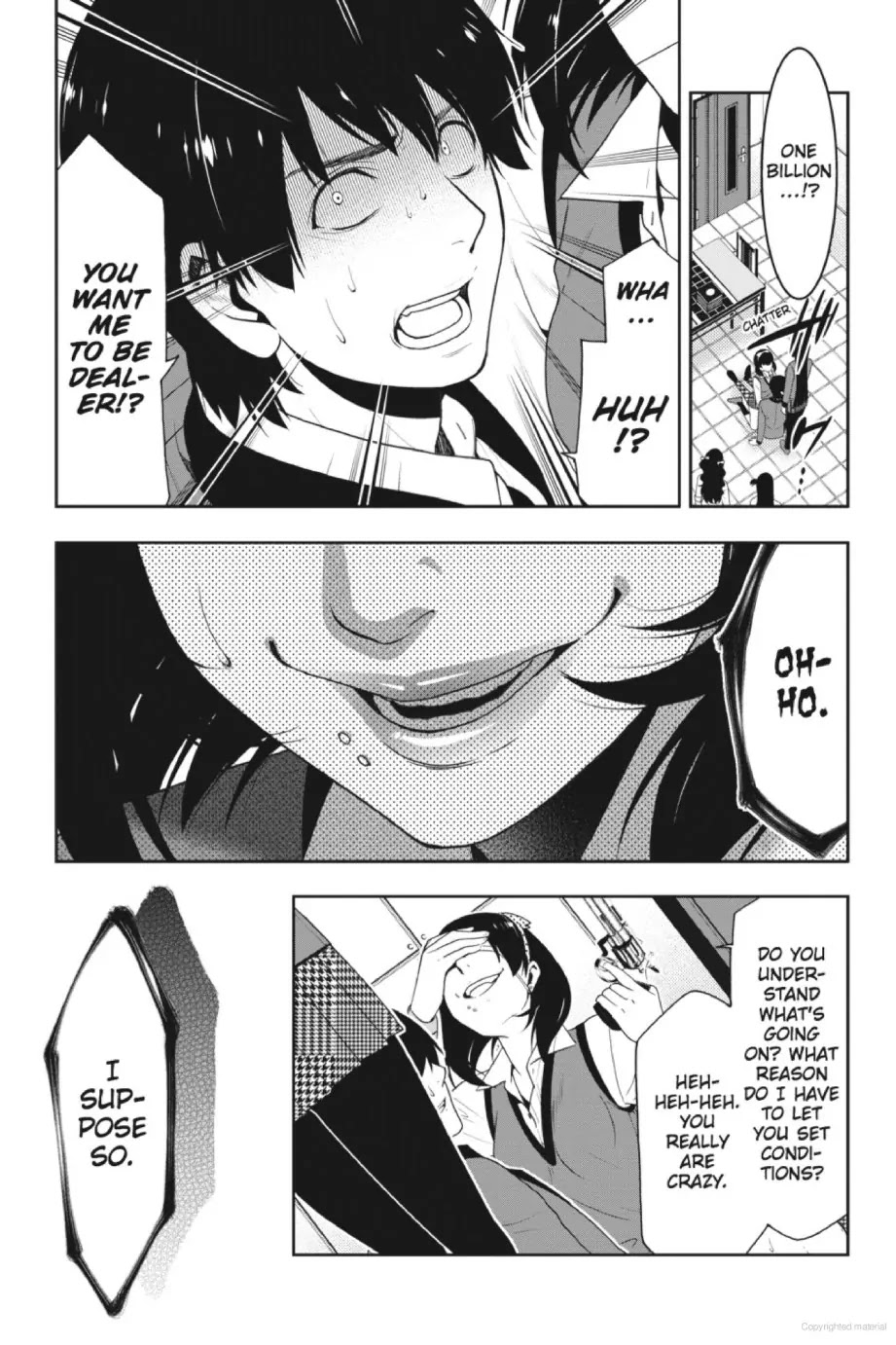 Kakegurui Chapter 11 page 17 - Chapter 11: Excited Girl
