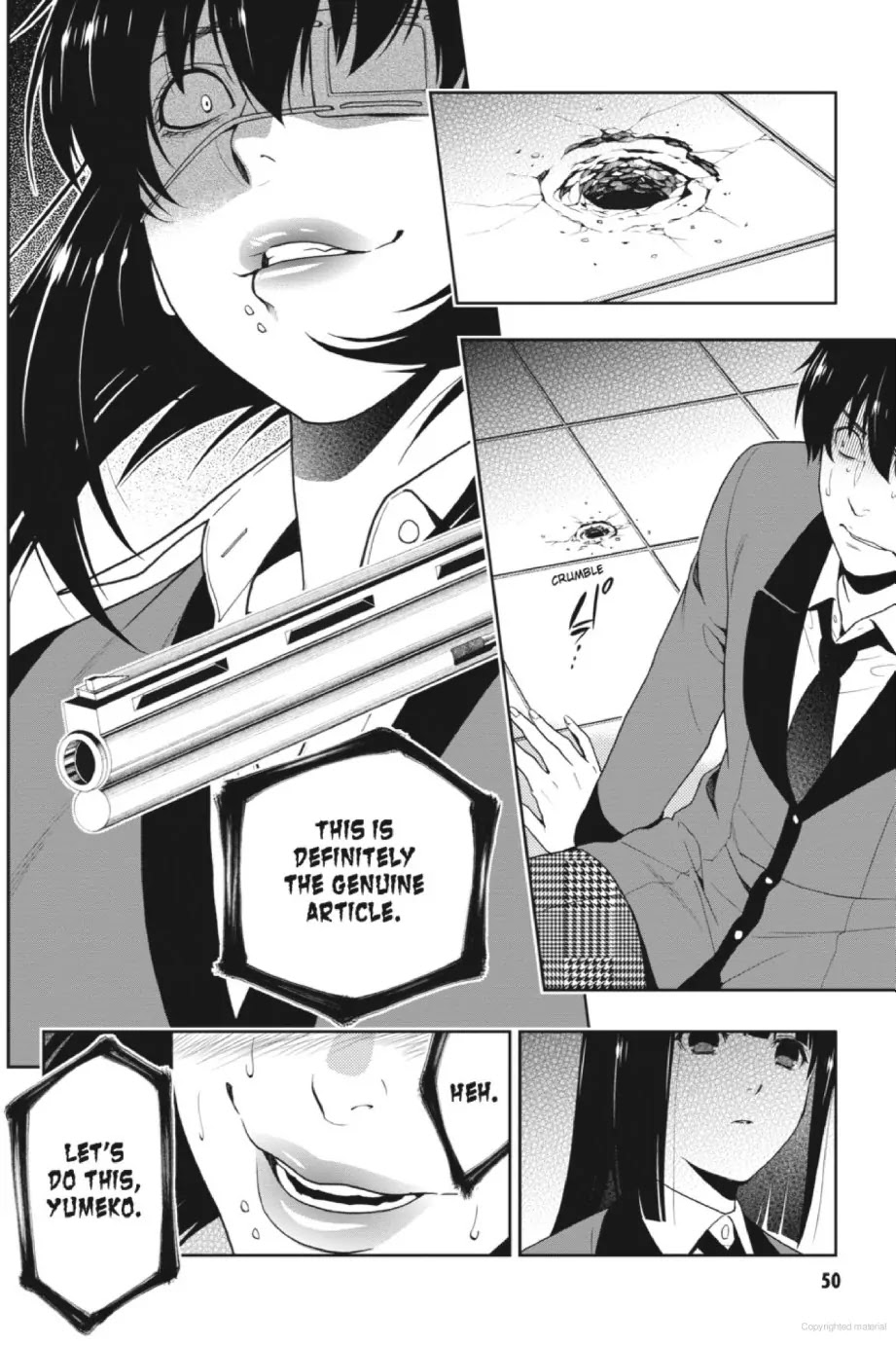 Kakegurui Chapter 11 page 6 - Chapter 11: Excited Girl