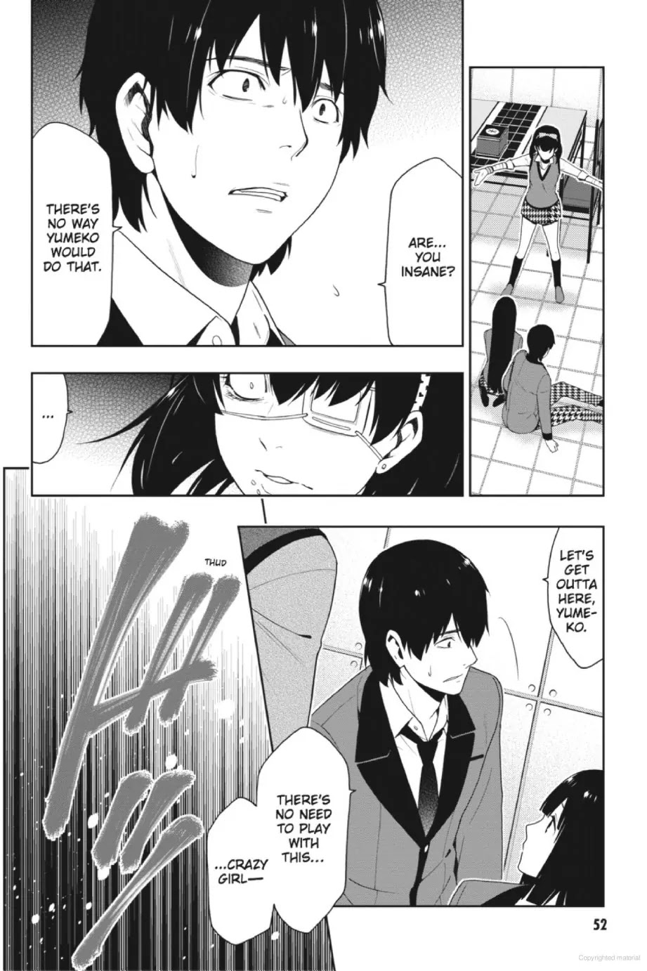 Kakegurui Chapter 11 page 8 - Chapter 11: Excited Girl